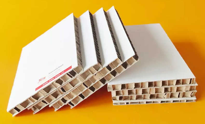 flat sheet honeycomb cardboard sheet made paper display
