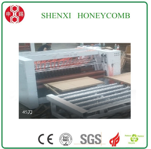 Honeycomb paper panel slitting machine with CE
