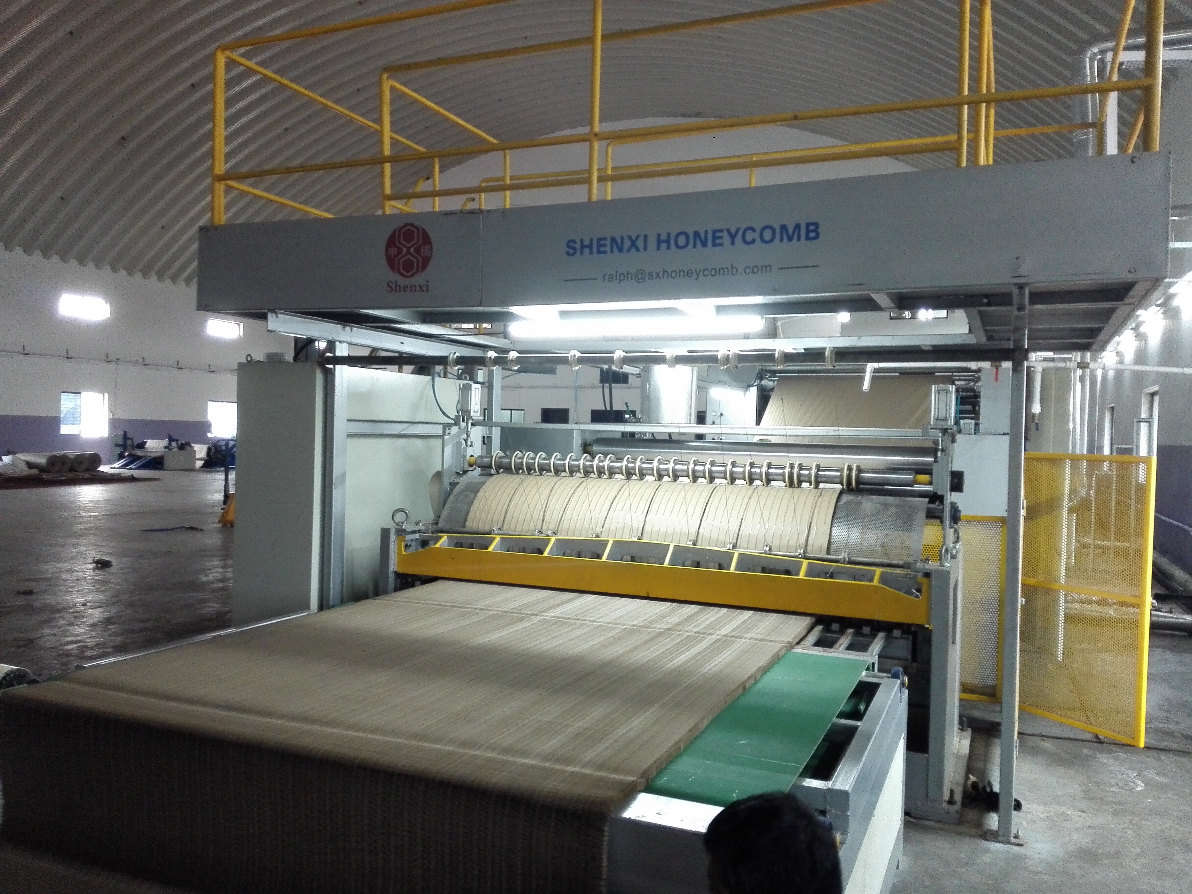 High Speed Washable Full automatic Honeycomb Core Machine For Panel
